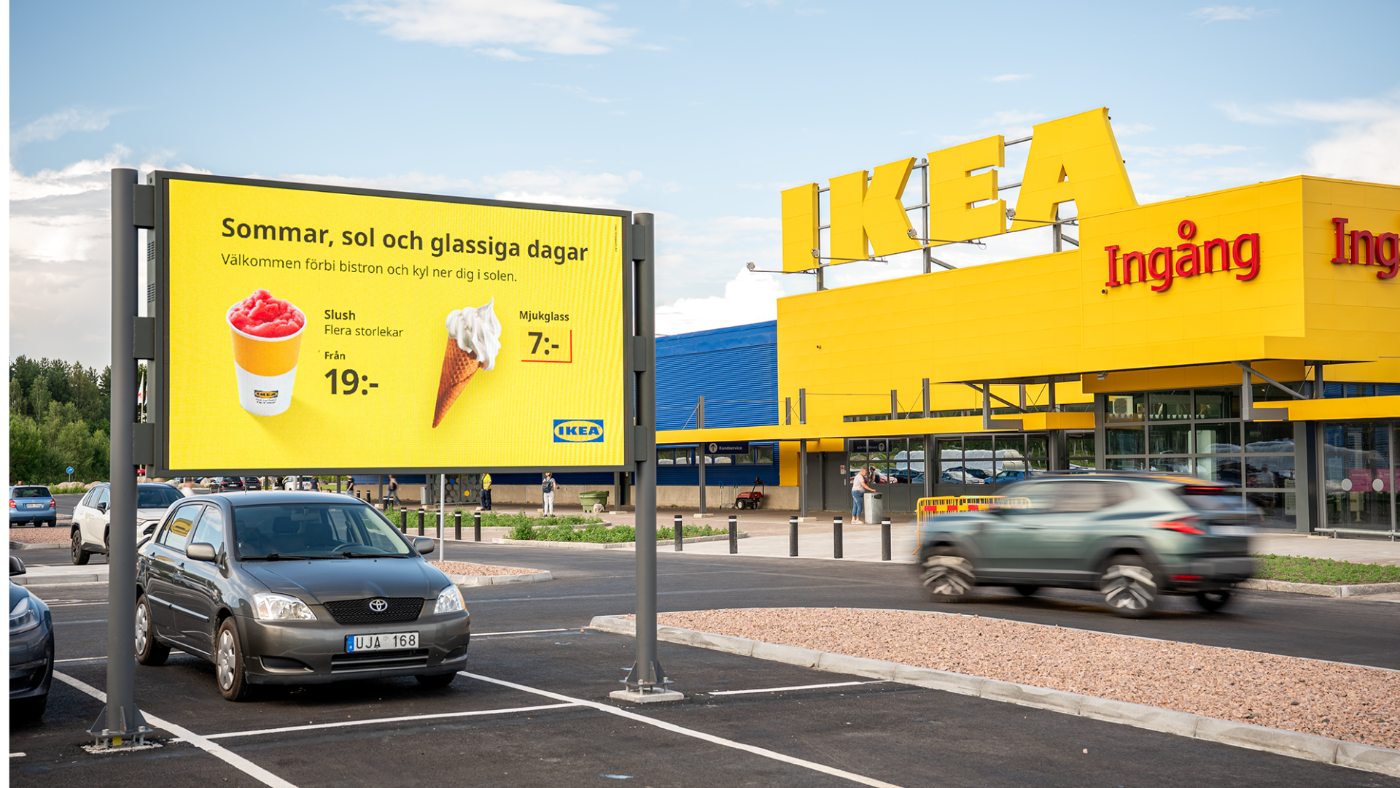 ParkSign ICA Maxi Borlänge