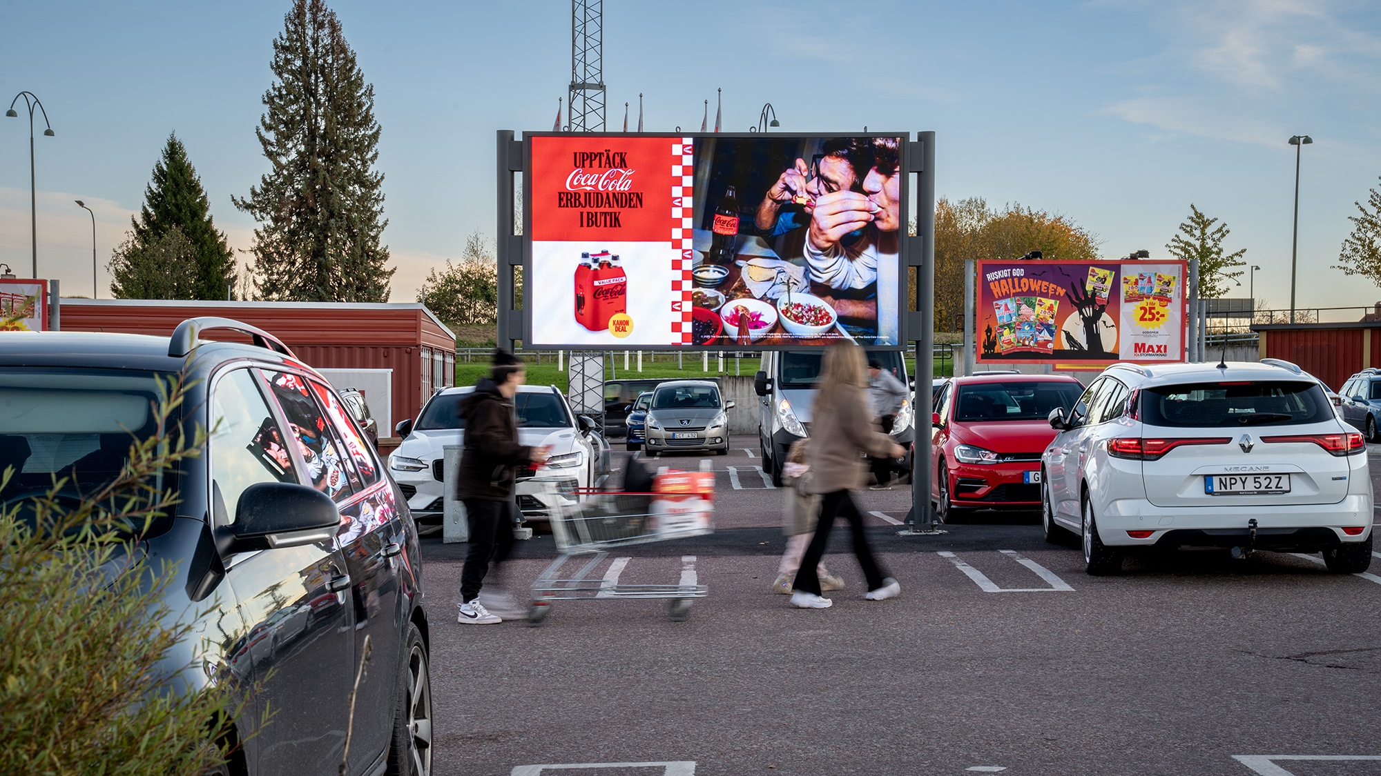 ParkSign vid ICA Maxi Borlänge